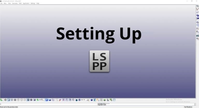 Guide to Setting up LS-PrePost